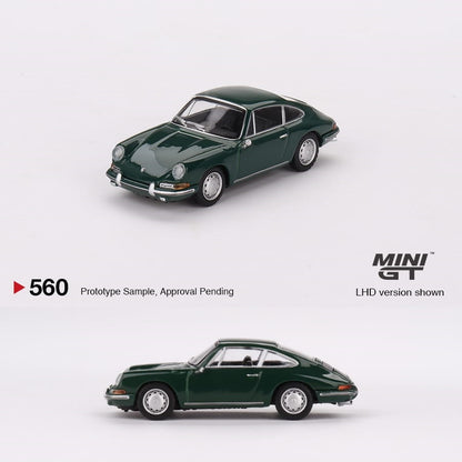 MINI GT 1/64 Porsche 911 1963 Irish Green LHD MGT00560-L