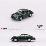 PREORDER MINI GT 1/64 Porsche 911 1963 Irish Green LHD MGT00560-L (Approx. Release Date : AUGUST 2023 subject to manufacturer's final decision)