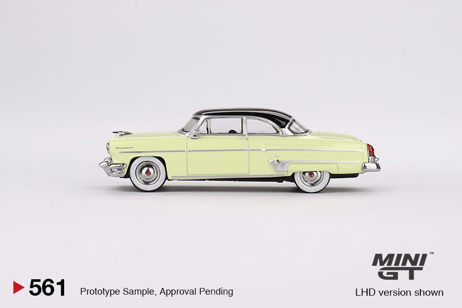 MINI GT 1/64 Lincoln Capri 1954 Premier Yellow MGT00561-L