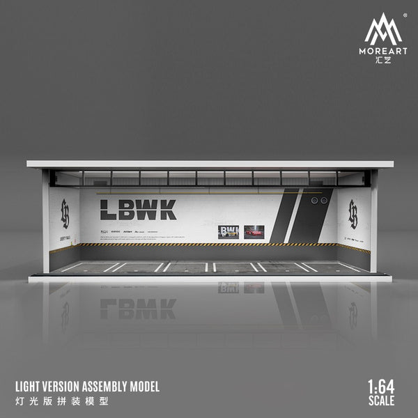 MOREART 1/64 Parking Lot with Light - LBWK