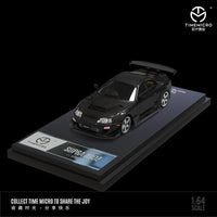 TIME MICRO 1/64 Toyota Supra A80Z BLACK with carbon bonnet