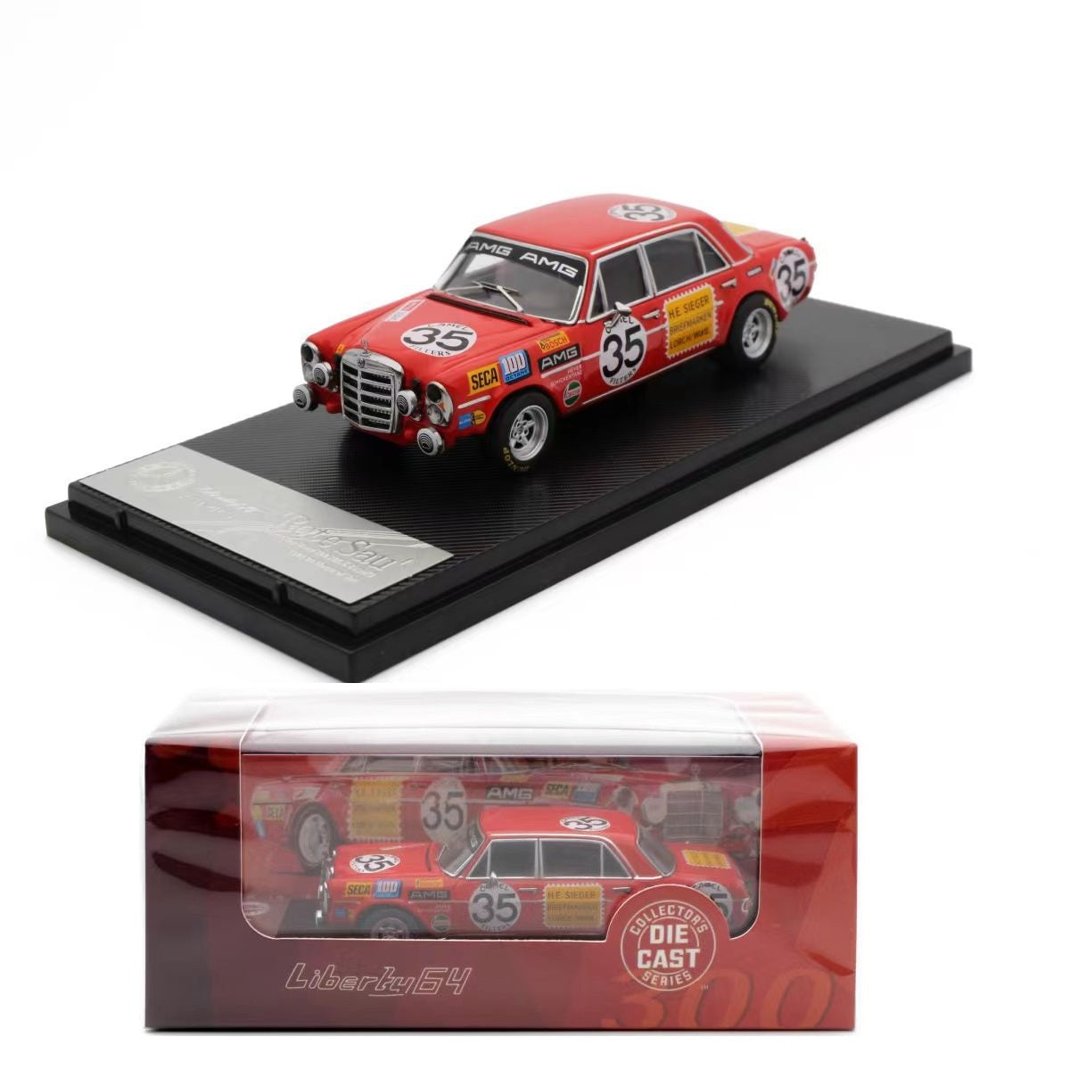 Liberty64 In Stock 1:64 Mercedes AMG 300 SEL BluePig 6.3L V8 W109 Liberty64 In Stock 1:64 Mercedes AMG 300 SEL BluePig 6.3L V8 W109