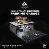 MOREART 1/64 Double Parking Lot with Light (66 THEME STYLE)