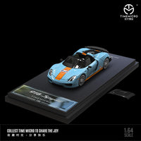 TIME MICRO 1/64 Porsche 918 Spyder Gulf