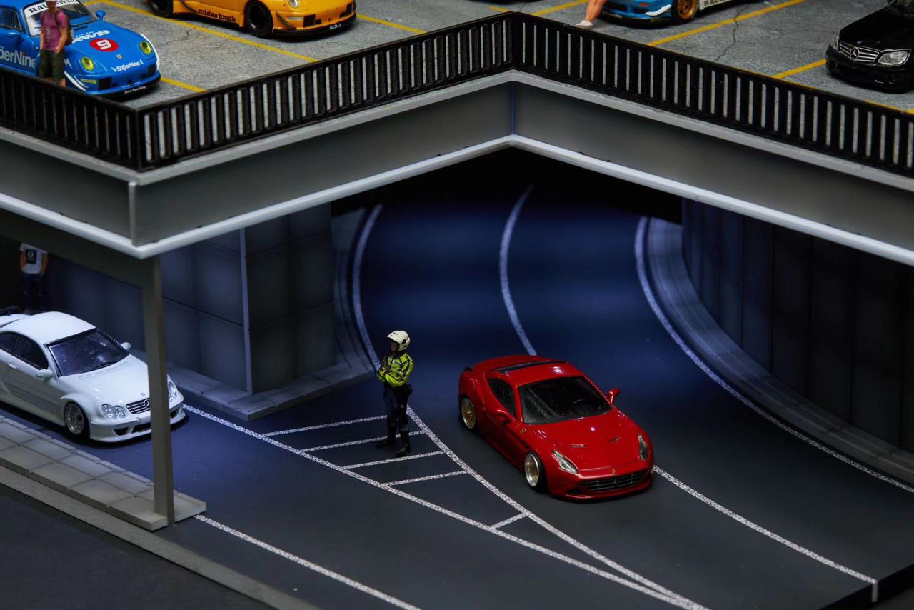 YOU & CAR 1/64 Tunnel Diorama