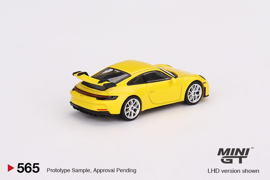 MINI GT 1/64 Porsche 911 (992) GT3 Racing Yellow RHD  MGT00565-R