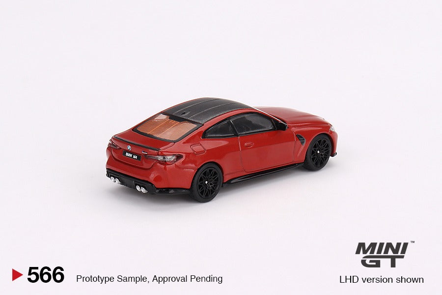 MINI GT 1/64 BMW M4 Competition (G82) Toronto Red LHD MGT00566-L