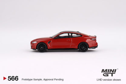 MINI GT 1/64 BMW M4 Competition (G82) Toronto Red LHD MGT00566-L