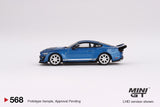 MINI GT 1/64 Shelby GT500 Dragon Snake Concept Ford Performance Blue LHD MGT00568-L