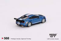 MINI GT 1/64 Shelby GT500 Dragon Snake Concept Ford Performance Blue LHD MGT00568-L