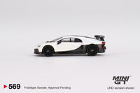 MINI GT 1/64 Bugatti Chiron Pur Sport White LHD MGT00569-L – Tokyo 