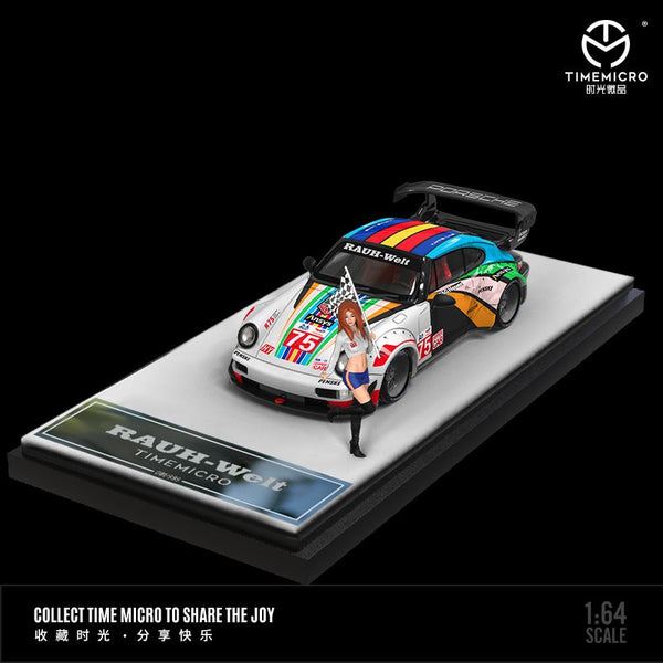 PREORDER TIME MICRO 1/64 Porsche 964 Centennial Le Mans with Figurine (Approx. release in AUGUST 2023 and subject to the manufacturer's final decision)