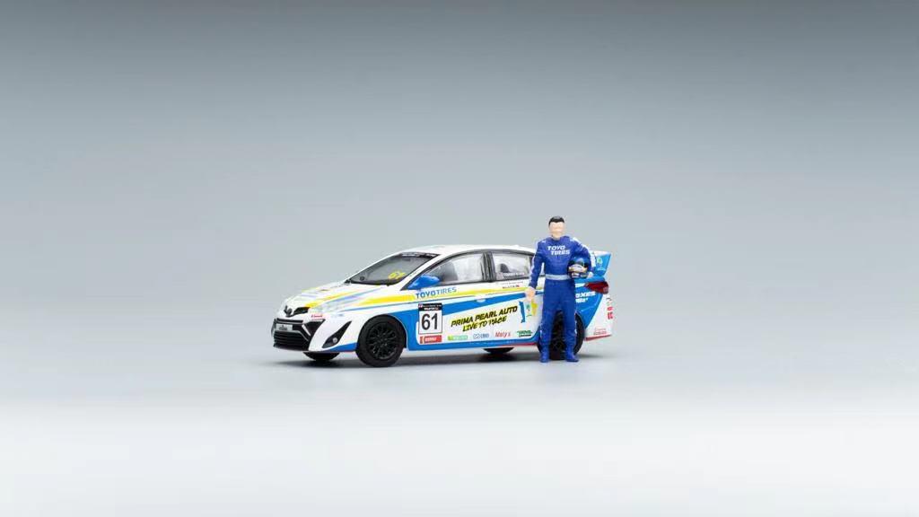 POPRACE 1/64 GR VIOS MALAYSIA SEASON 4 TENGKU DJAN #61 PR640008