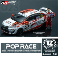 POPRACE 1/64 GR VIOS SEPANG 1000 KM 2022 TENGKU DJAN #37 PR640007