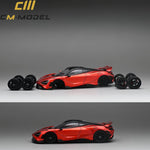 CM MODEL 1/64 Mclaren 765LT Volcanic Orange