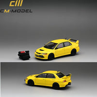CM MODEL 1/64 Mitsubishi Lancer Evo IX Ralliart Yellow