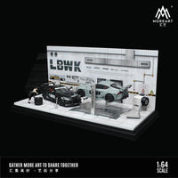 MOREART 1/64 AUTOMOBILE REPAIR WORKSHOP - LBWK