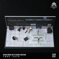 MOREART 1/64 AUTOMOBILE REPAIR WORKSHOP - RWB