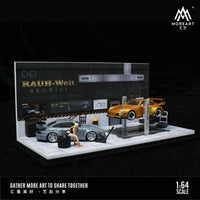 MOREART 1/64 AUTOMOBILE REPAIR WORKSHOP - RWB