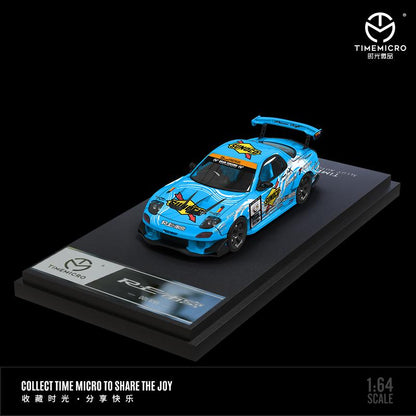 TIME MICRO 1/64 RE Amemiya RX-7 BLUE