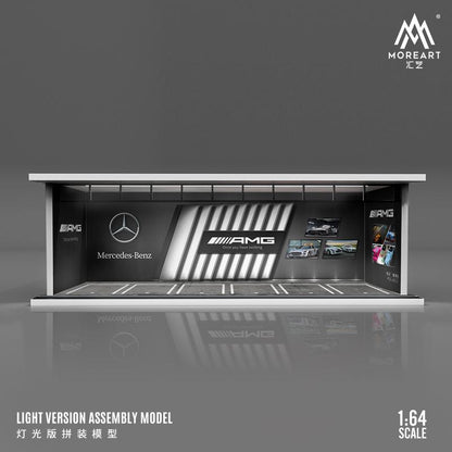 MOREART 1/64 Parking Lot with Light - AMG