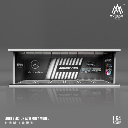 MOREART 1/64 Parking Lot with Light - AMG
