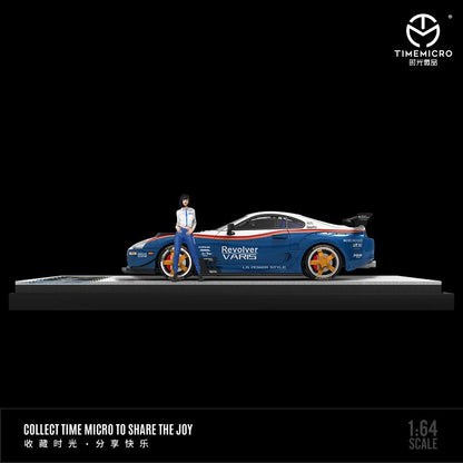 TIME MICRO 1/64 SUPRA A80Z - Rothmans with Figurine