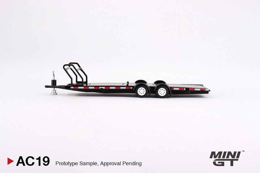 MINI GT 1/64 Car Hauler Trailer Type B Black MGTAC19