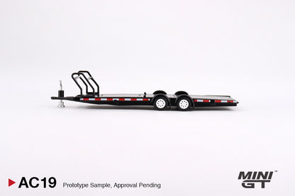 MINI GT 1/64 Car Hauler Trailer Type B Black MGTAC19