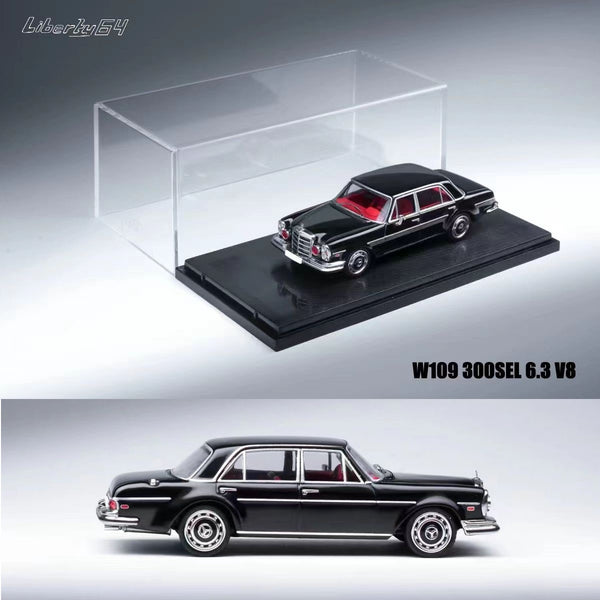 Liberty64 1/64 Benz W109 300SEL 6.3 V8 Black