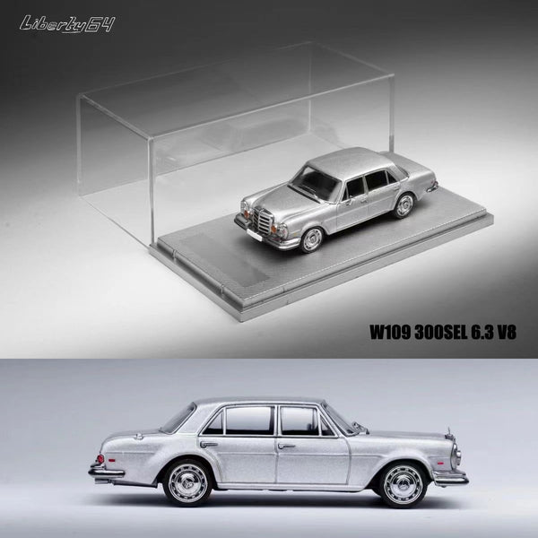 Liberty64 1/64 Benz W109 300SEL 6.3 V8 Silver