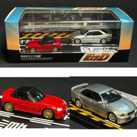 MODELER'S 1/64 Initial D Set Vol.14 Sakamoto Cappuccino & Nobuhiko Akiyama Altezza MD64214