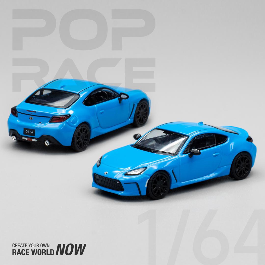 PREORDER POPRACE 1/64 GR86 Neptune Blue PR640012 (Approx. Release Date ...