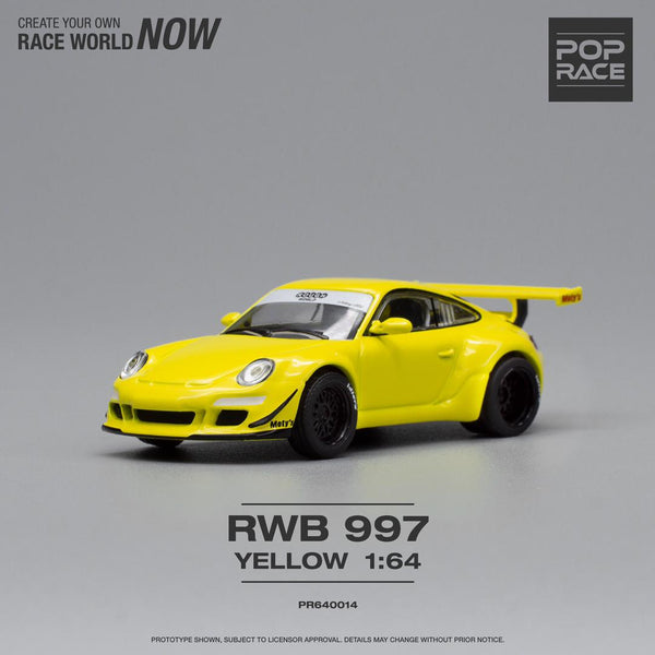 POPRACE 1/64 RWB 997 Yellow PR640014