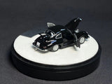 PGM 1/64 Porsche 356 Black (Fully Opened with Delux Round Display)