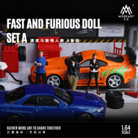 MOREART 1/64 FAST AND FURIOUS Figurine (Set A) MO642052