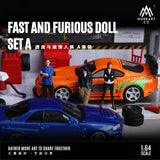 MOREART 1/64 FAST AND FURIOUS Figurine (Set A) MO642052