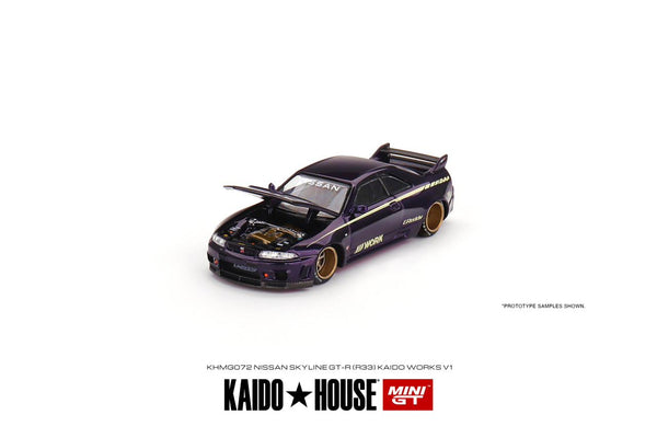 Unboxing Kaido House 2023 Nissan Skyline GTR R33 Kaido Works 