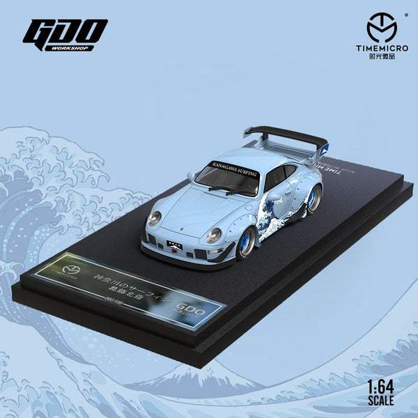 PREORDER TIME MICRO 1/64 RWB 993 KANAGAWA SURFING (Approx. Release Date: September 2023 and subject to the manufacturer's final decision)