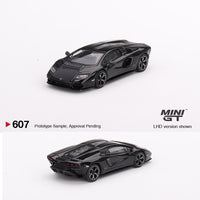 MINI GT 1/64 Lamborghini Countach LPI 800-4 Nero MaiaLHD MGT00607-L