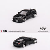 MINI GT 1/64 Nissan Silvia (S15) Rocket Bunny Black Pearl RHD MGT00602-R