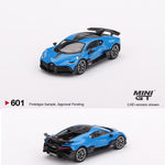 MINI GT 1/64 Bugatti Divo Blu Bugatto LHD MGT00601-L