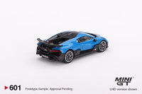 MINI GT 1/64 Bugatti Divo Blu Bugatto LHD MGT00601-L