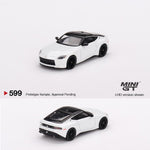MINI GT 1/64 Nissan Z Performance 2023 Everest White LHD MGT00599-L