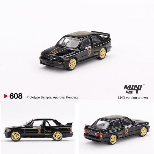 MINI GT 1/64 BMW M3 #3 JPS Team BMW 1987 ATCC Championship Winner - Australia Exclusive MGT00608-L