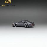 CM MODEL 1/64 964 Widebody Metallic Gray