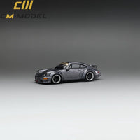 CM MODEL 1/64 964 Widebody Metallic Gray