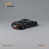 CM MODEL 1/64  Mclaren 765LT Full Carbon with Orange Line