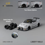 CM MODEL 1/64 Nissan LBWK Super Silhouette GT35RR Gray