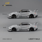 CM MODEL 1/64 Nissan LBWK Super Silhouette GT35RR Gray